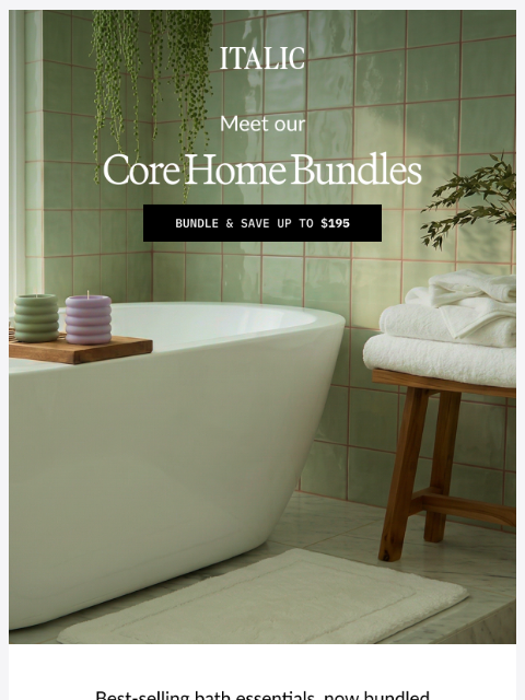 italic newsletter: Bundle & Save up to $195