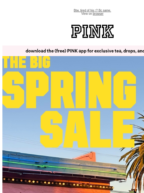 vspink newsletter: Last Day: Our #1 Bra's $30 Rn—Hurry