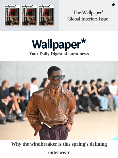 futureplc newsletter: Defining outerwear this spring