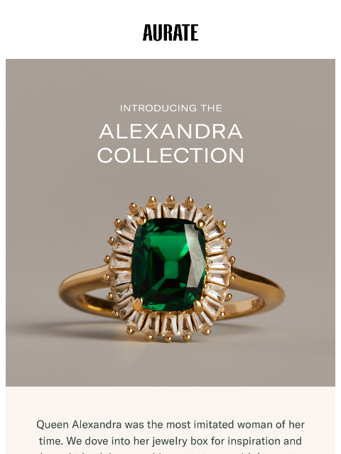 auratenewyork newsletter: A NEW REIGN