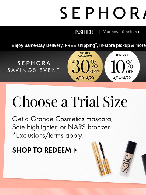 sephora newsletter: ☀️ Freshly bloomed scents for spring 🌷