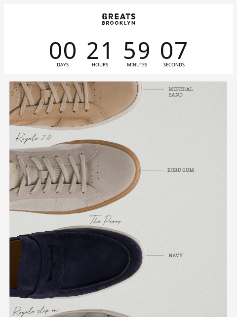 greatsbrand newsletter: New lineup, arriving soon