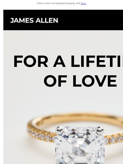 jamesallen newsletter: Our Engagement Ring Collection Has a New Home