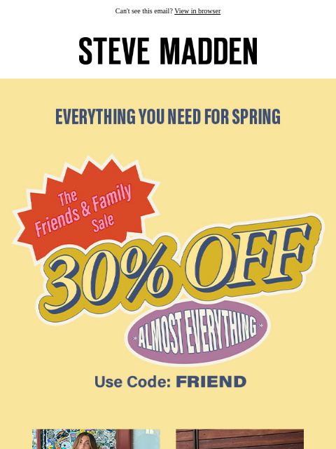 stevemadden newsletter: The Good Stuff Is On Sale