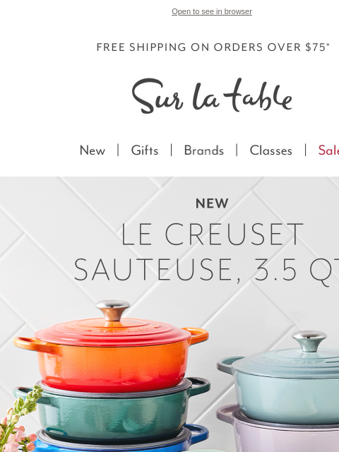 Save on Sur La Table exclusive colors, epic savings and enjoy free shipping on your order over $75.* ‌ ‌ ‌ ‌ ‌ ‌ ‌ ‌ ‌ ‌ ‌ ‌ ‌ ‌ ‌ ‌ ‌ ‌ ‌ ‌ ‌ ‌ ‌ ‌ ‌ ‌ ‌ ‌ ‌ ‌ ‌ ‌ ‌ ‌ ‌ ‌ ‌ ‌ ‌ ‌ ‌ ‌ ‌ ‌ ‌ ‌ ‌ ‌ ‌ ‌