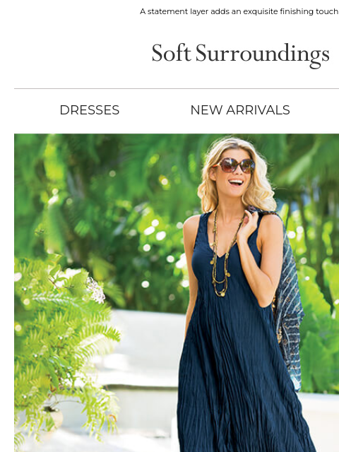 softsurroundings newsletter: Dresses, Transformed