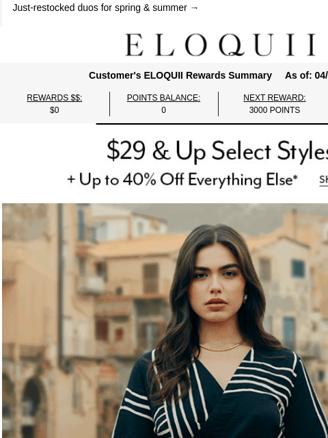 eloquii newsletter: Sold-out sets *just* restocked🍓