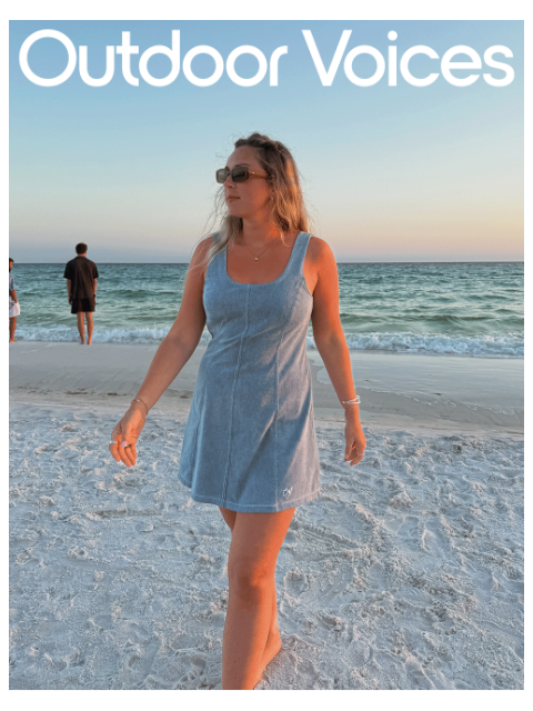 outdoorvoices newsletter: LET'S GO TO THE BEACH