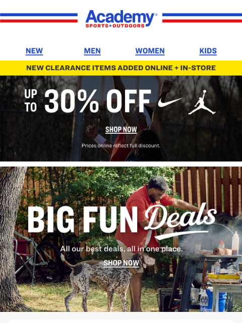 academy newsletter: Don't Miss This Weeks Big Fun Deals!