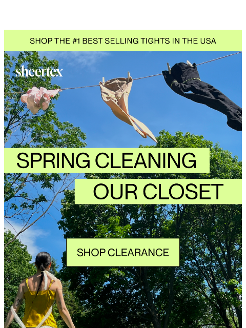 sheertex newsletter: Out with the old. In with $14.99 or less.