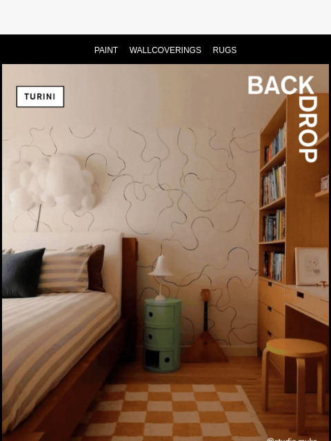 backdrophome newsletter: SEEN ON YOUR WALLS  👀