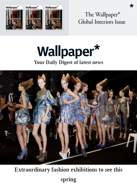 futureplc newsletter: Fashion exhibitions to see this spring