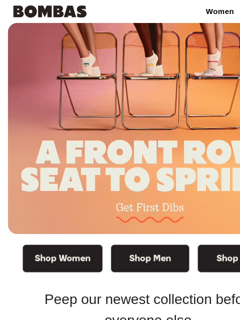 bombas newsletter: First Look: Everything New for Spring