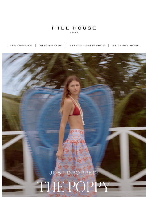 hillhousehome newsletter: Introducing: The Poppy Damask Capsule