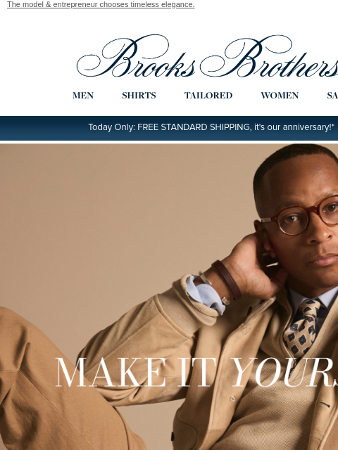 brooksbrothers newsletter: Nick Arrington: How he makes Brooks Brothers his