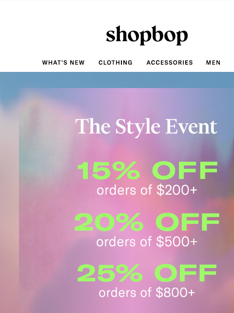 Use code STYLE ‌ ‌ ‌ ‌ ‌ ‌ ‌ ‌ ‌ ‌ ‌ ‌ ‌ ‌ ‌ ‌ ‌ ‌ ‌ ‌ ‌ ‌ ‌ ‌ ‌ ‌ ‌ ‌ ‌ ‌ ‌ ‌ ‌ ‌ ‌ ‌ ‌ ‌ ‌ ‌ ‌ ‌ ‌ ‌ ‌ ‌ ‌ ‌ ‌ ‌ ‌ ‌ ‌ ‌ ‌ ‌ ‌ ‌ ‌ ‌ ‌ ‌ ‌ ‌ ‌ ‌ ‌ ‌ ‌ ‌ ‌ ‌ ‌ ‌ ‌ ‌ ‌ ‌ ‌ ‌ ‌ ‌ ‌ ‌ ‌ ‌ ‌ ‌ ‌ ‌ ‌ ‌ ‌