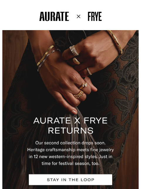 auratenewyork newsletter: BE READY TO RIDE