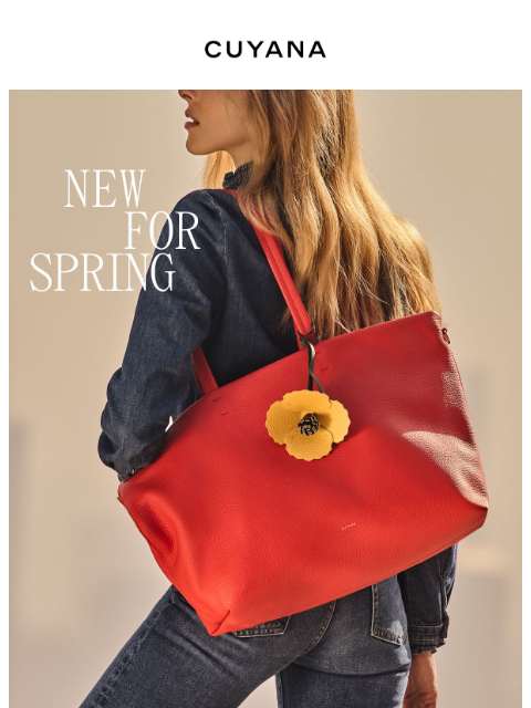 cuyana newsletter: New Spring Pieces