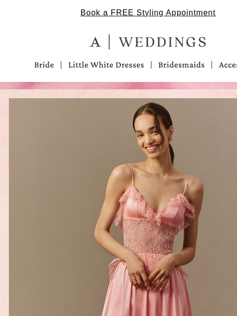 anthropologie newsletter: Petal-perfect palette 🌷