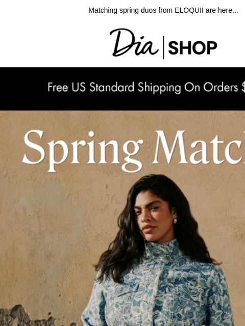 dia newsletter: Shop Spring Sets 🤍