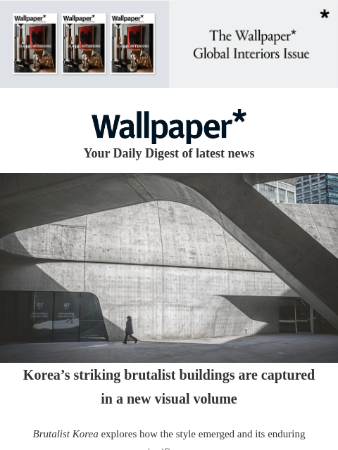 futureplc newsletter: Exploring brutalist Korea