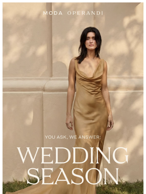 modaoperandi newsletter: You Asked, Our Stylists Answered