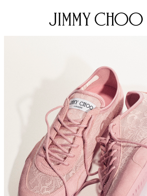jimmychoo newsletter: The Lace Sneaker