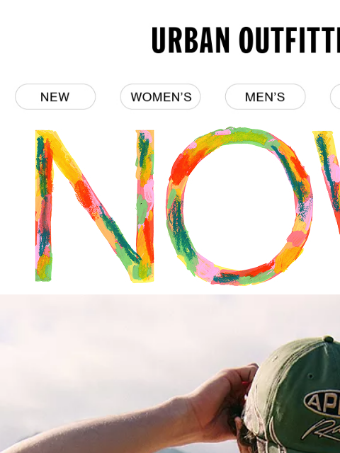 urbanoutfitters newsletter: Summer-ready music graphics