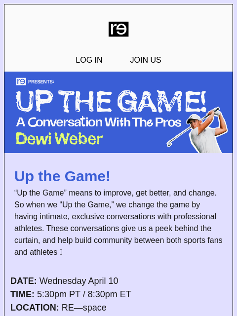 Join LPGA Pro Dewi Weber & RE ͏ ͏ ͏ ͏ ͏ ͏ ͏ ͏ ͏ ͏ ͏ ͏ ͏ ͏ ͏ ͏ ͏ ͏ ͏ ͏ ͏ ͏ ͏ ͏ ͏ ͏ ͏ ͏ ͏ ͏ ͏ ͏ ͏ ͏ ͏ ͏ ͏ ͏ ͏ ͏ ͏ ͏ ͏ ͏ ͏ ͏ ͏ ͏ ͏ ͏ ͏ ͏ ͏ ͏ ͏ ͏ ͏ ͏ ͏ ͏ ͏ ͏ ͏ ͏ ͏ ͏ ͏ ͏ ͏ ͏ ͏ ͏ ͏ ͏ ͏ ͏ ͏ ͏ ͏ ͏ ͏ ͏ ͏ ͏