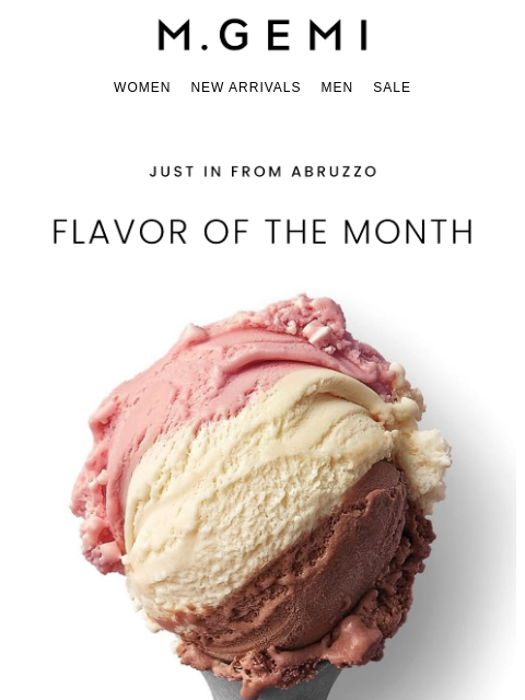 mgemi newsletter: Back In Stock: The Rigoletta