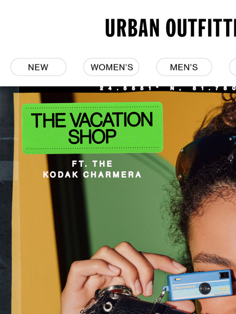 urbanoutfitters newsletter: Little things to make your trip unforgettable