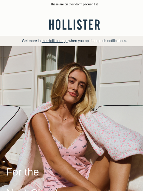 hollisterco newsletter: Gifts for all your grad parties 🎓
