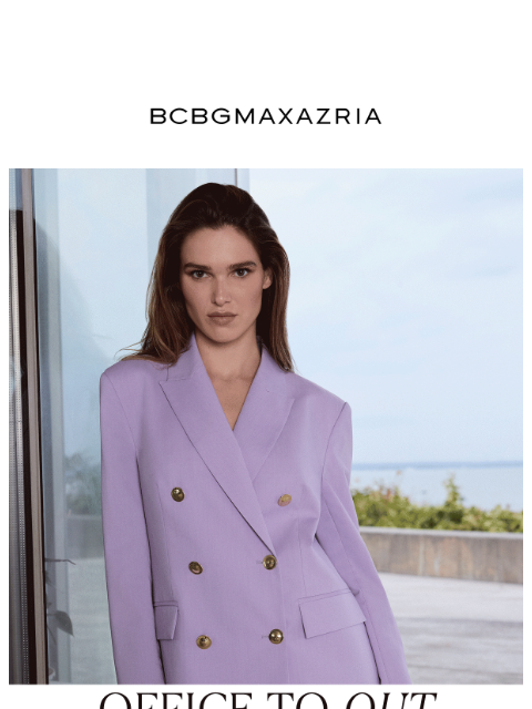 bcbg newsletter: Desk to Drinks