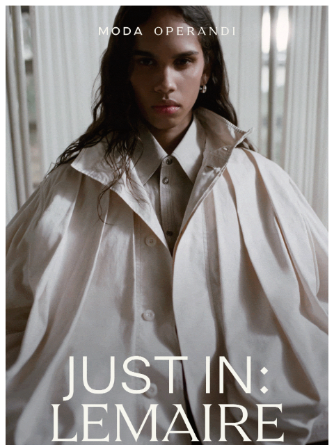 modaoperandi newsletter: A French style secret…