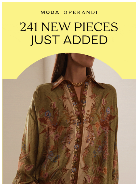 modaoperandi newsletter: The latest arrivals, all in one place