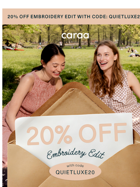 caraa newsletter: Beauty in Every Stitch