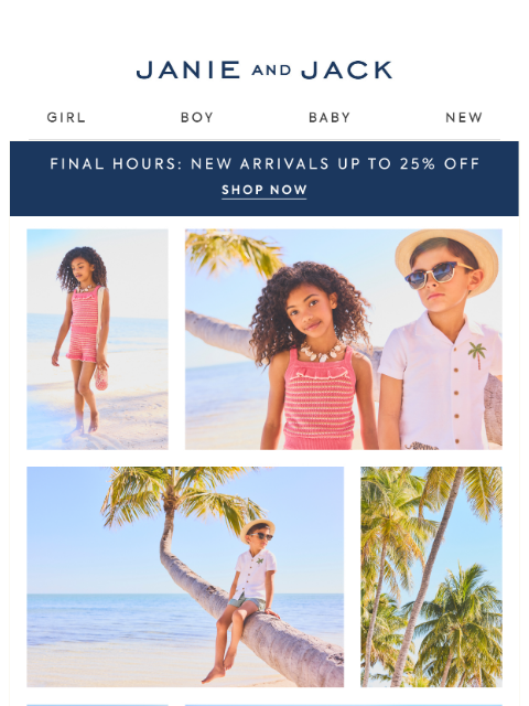 janieandjack newsletter: Only hours left for this event