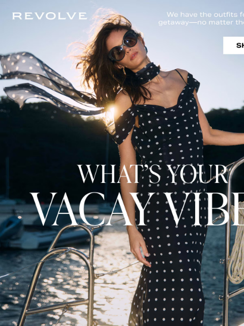 revolve newsletter: What To Pack For Hawaii, Cabo & More ✈️