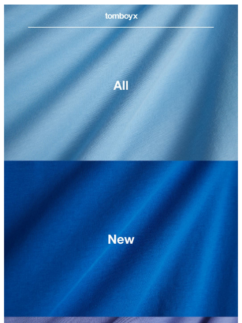 tomboyx newsletter: Spring Solids are Here