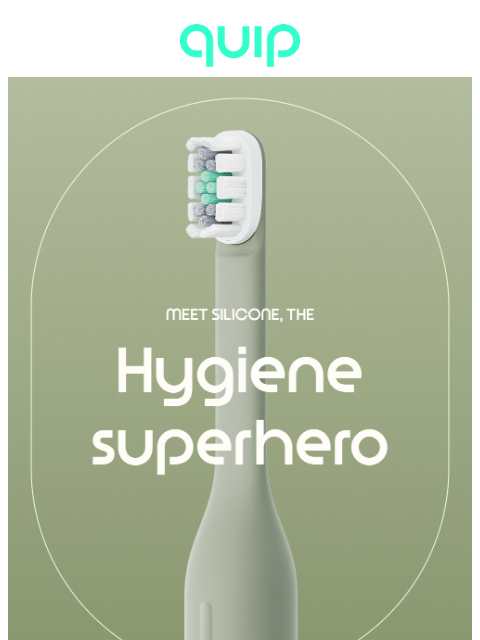 getquip newsletter: Is your toothbrush as clean as you think? 🦠