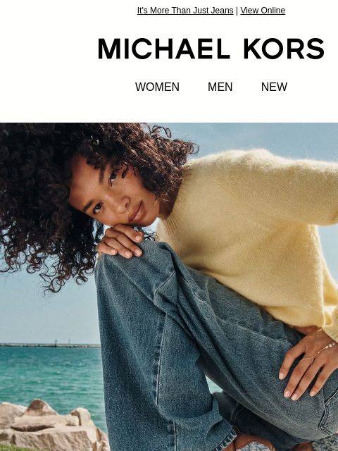 michaelkorsmail newsletter: Denim We've Been Dreaming Of