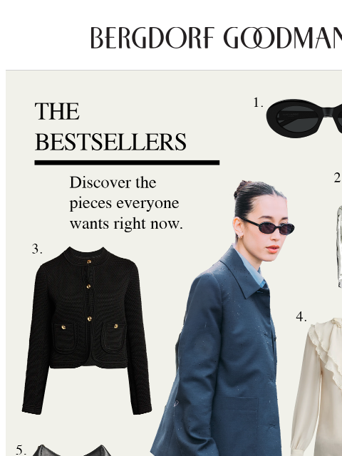bergdorfgoodman newsletter: Designer Hits: The Week’s Bestsellers