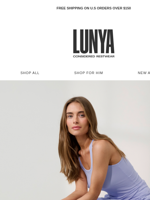 lunya newsletter: Let Mom Sleep In.