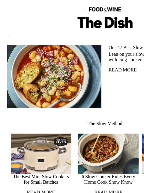 foodandwine newsletter: Our 47 Best Slow Cooker Recipes