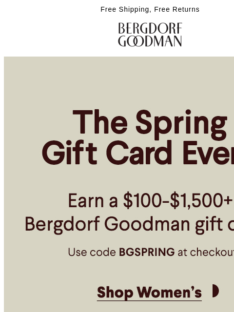 Starts today! Use BGSPRING at checkout to earn up to a $1500 BG Gift Card. ͏ ͏ ͏ ͏ ͏ ͏ ͏ ͏ ͏ ͏ ͏ ͏ ͏ ͏ ͏ ͏ ͏ ͏ ͏ ͏ ͏ ͏ ͏ ͏ ͏ ͏ ͏ ͏ ͏ ͏ ͏ ͏ ͏ ͏ ͏ ͏ ͏ ͏ ͏ ͏ ͏ ͏ ͏ ͏ ͏ ͏ ͏ ͏ ͏ ͏ ͏ ͏ ͏ ͏ ͏ ͏ ͏ ͏ ͏ ͏ ͏ ͏ ͏