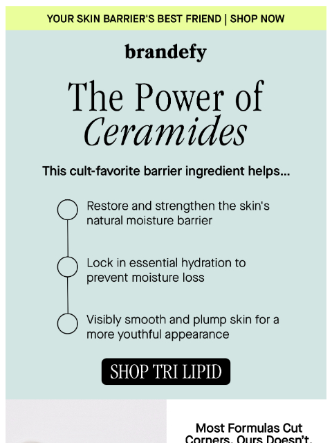 brandefyskin newsletter: The ingredient your skin has been missing