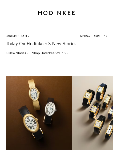 hodinkee newsletter: Hodinkee Daily | 04/10/2026