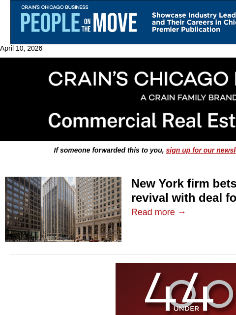 crainalerts newsletter: Distressed Loop office tower sells for $25M