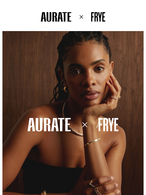auratenewyork newsletter: AURATE x FRYE DROP 2