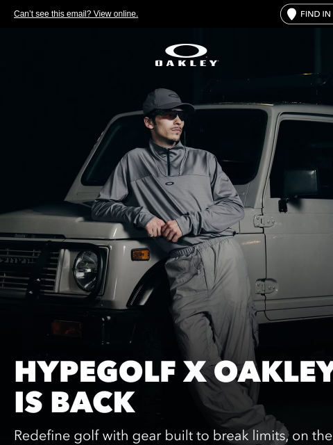 oakley newsletter: The Hypegolf Exclusive Drop Is Back